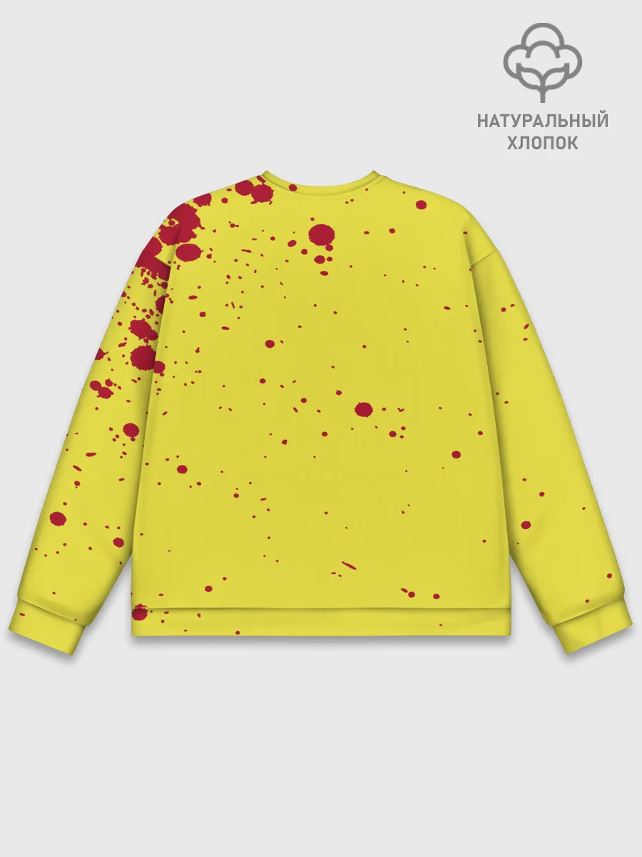 Мужской свитшот базовый / TRAUMA TEAM Cyberpunk 2077