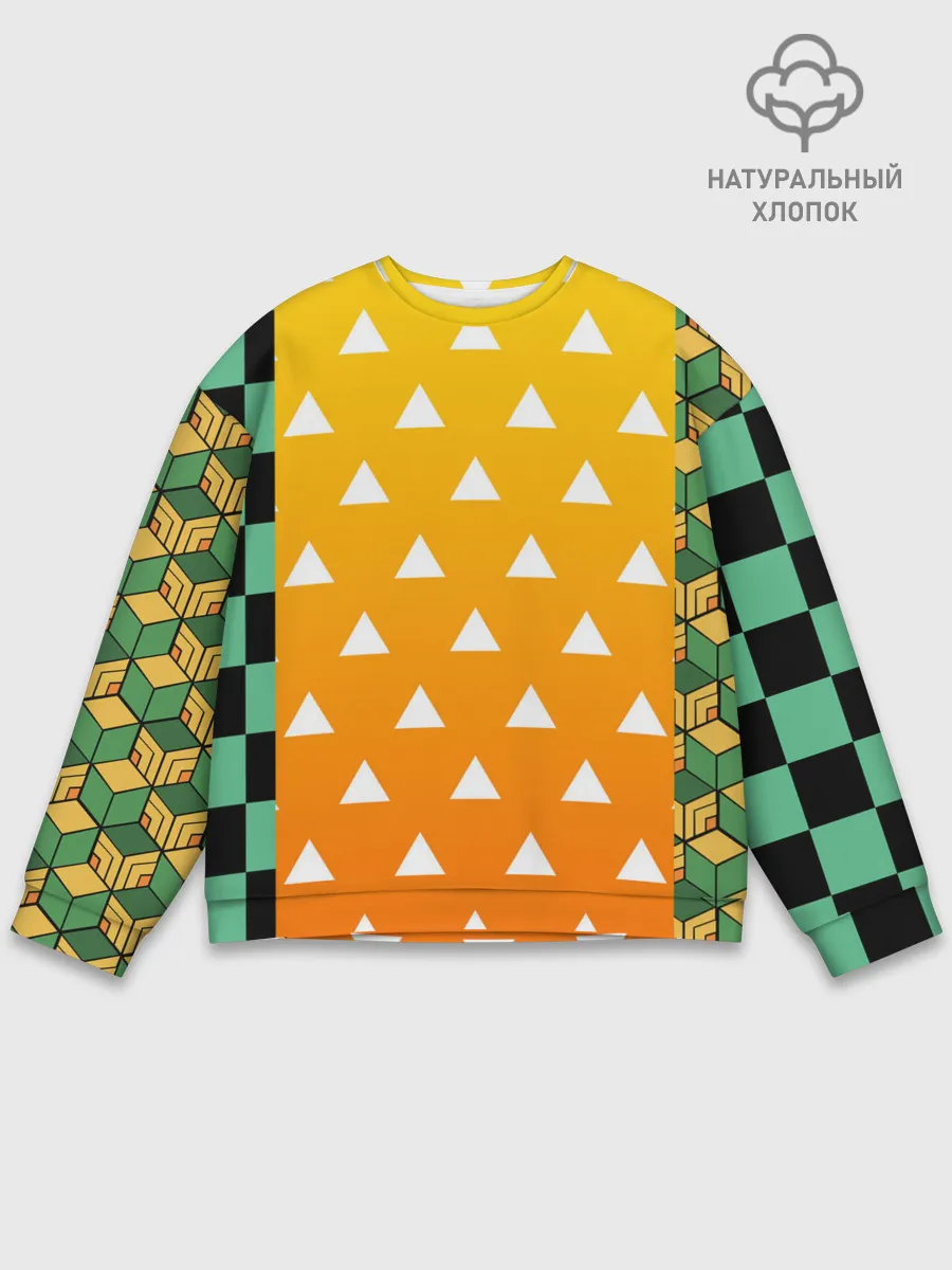 Мужской свитшот базовый / ТАНДЖИРО | ЗЕНИТЦУ | ТОМИОКА
