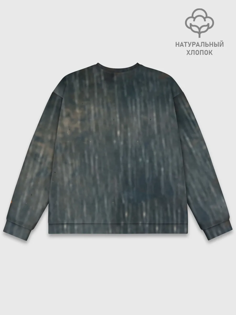 Мужской свитшот базовый / Death Stranding | Сэм