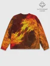 Мужской свитшот базовый / Битва огней