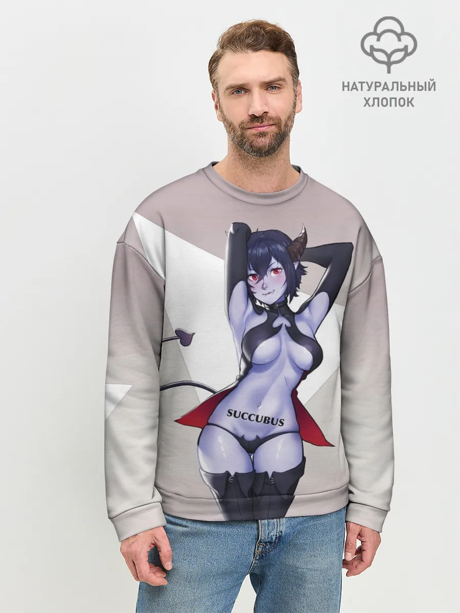 Мужской свитшот базовый / Succubus