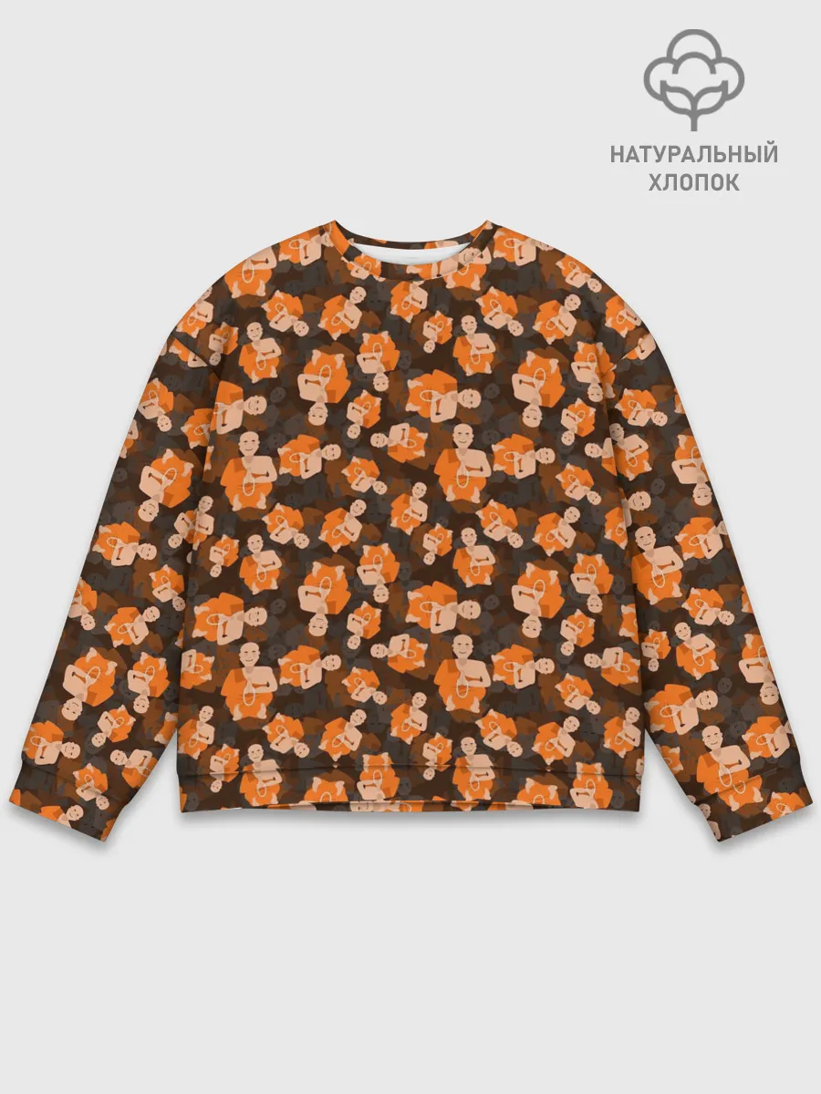 Мужской свитшот базовый / Медитация