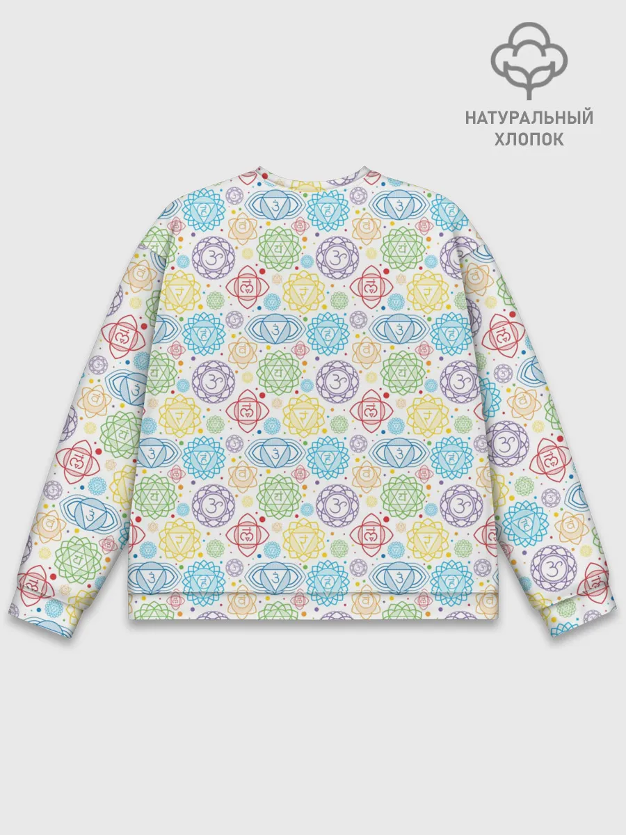 Мужской свитшот базовый / Чакры