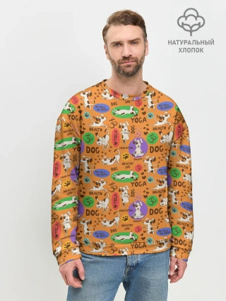 Мужской свитшот базовый / Йога