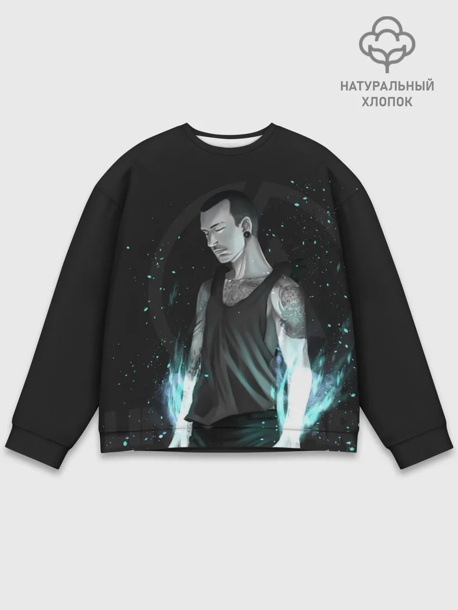 Мужской свитшот базовый / Честер Линкин Парк