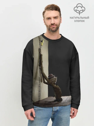 Мужской свитшот базовый / Little Nightmares Постер