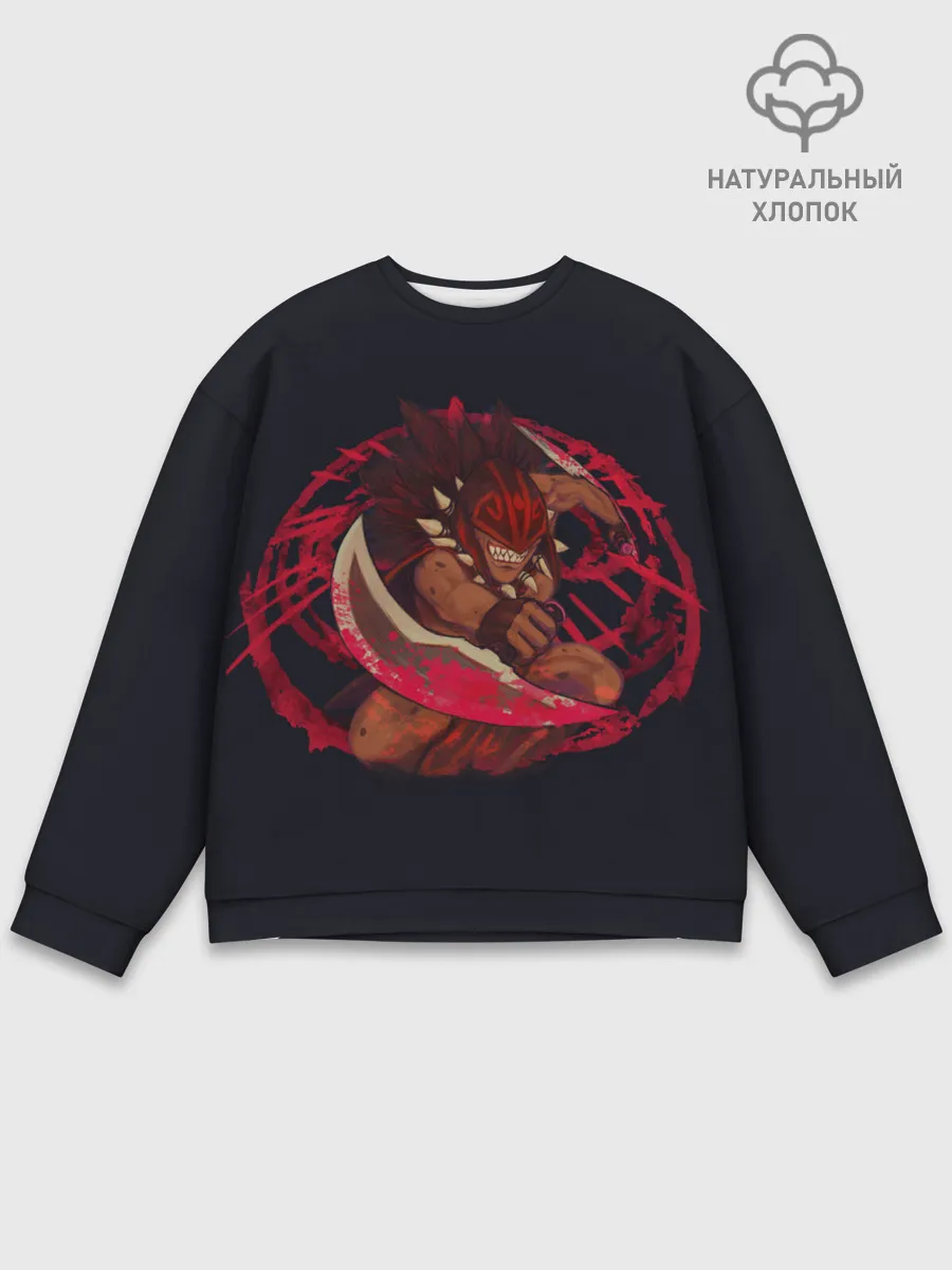 Мужской свитшот базовый / Бладсикер | Dota 2