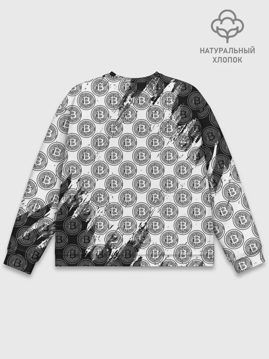 Мужской свитшот базовый / Bitcoin