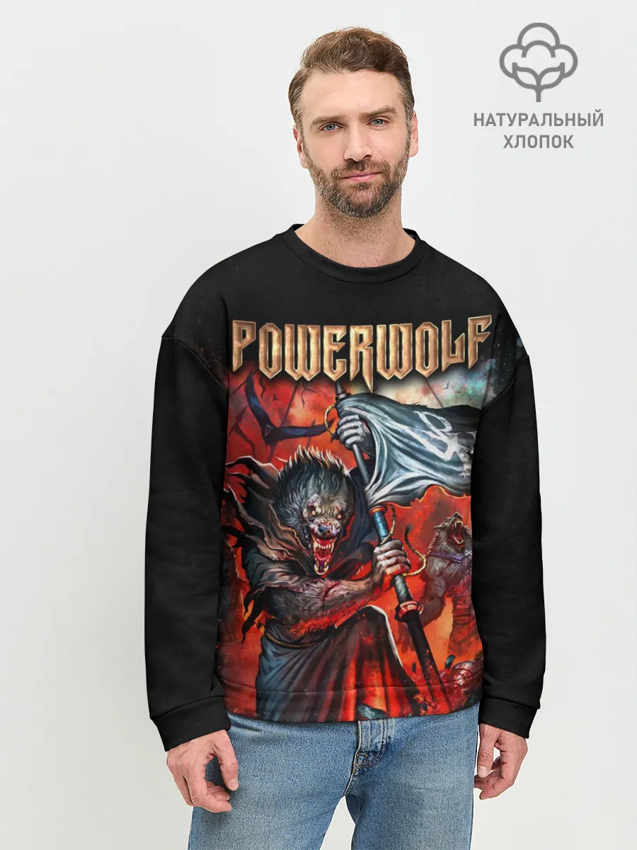 Мужской свитшот базовый / Powerwolf