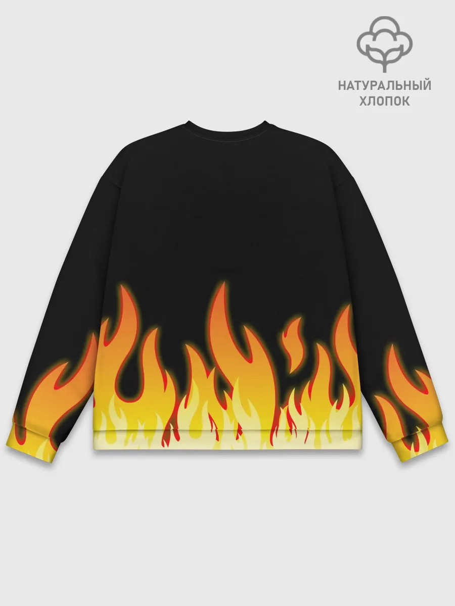 Мужской свитшот базовый / VALHEIM косплей с бородой