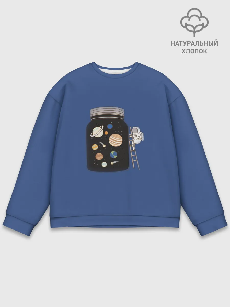 Мужской свитшот базовый / Замкнутое пространство