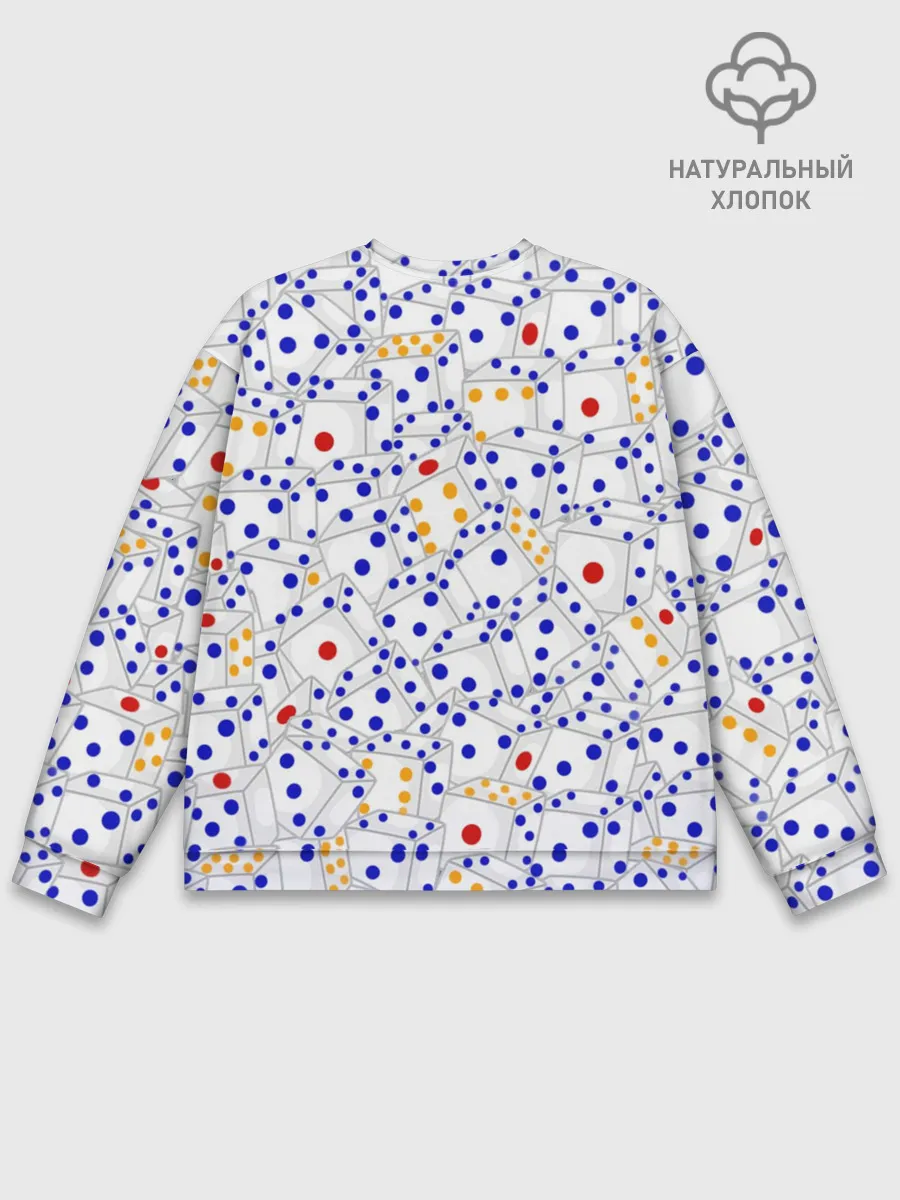 Мужской свитшот базовый / Игральные кубики