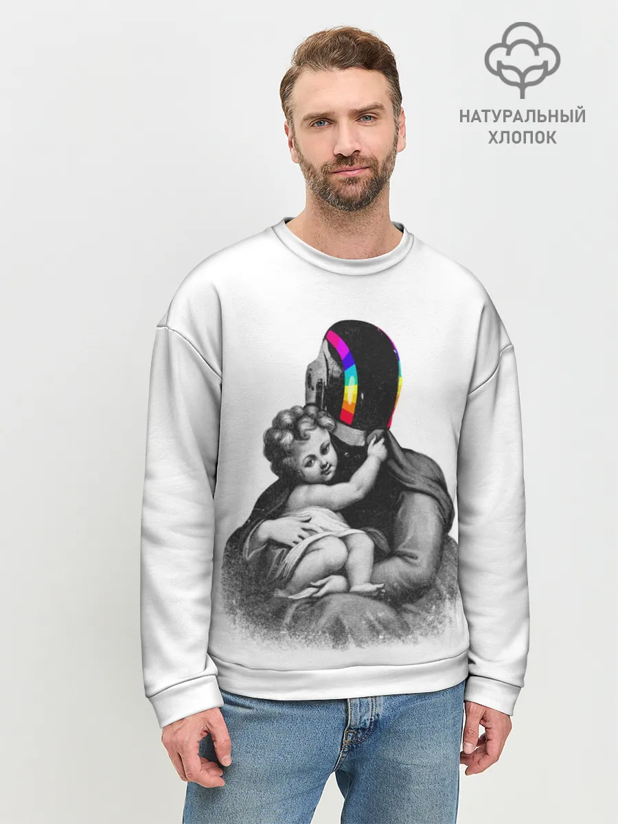 Мужской свитшот базовый / Daft Punk