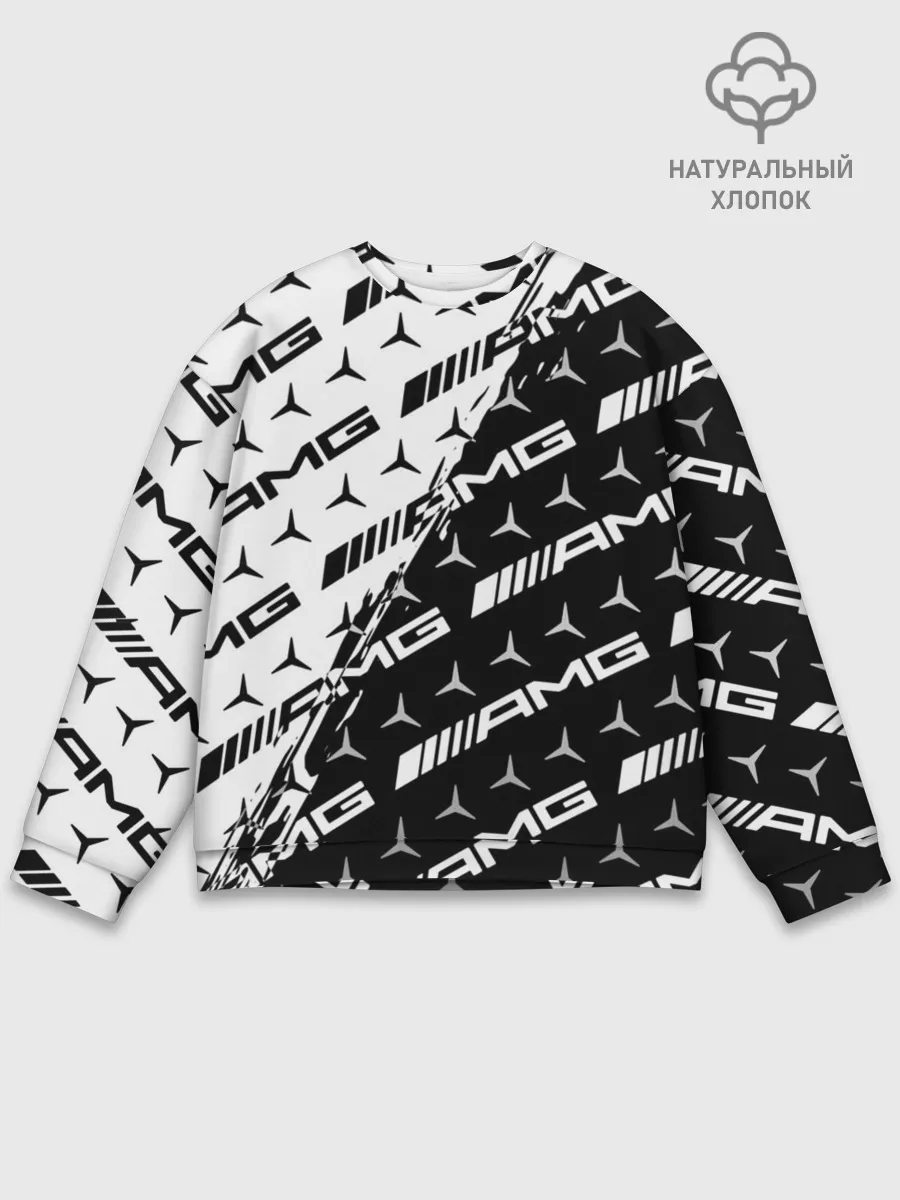 Мужской свитшот базовый / MERCEDES BENZ AMG