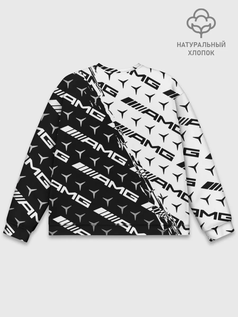 Мужской свитшот базовый / MERCEDES BENZ AMG