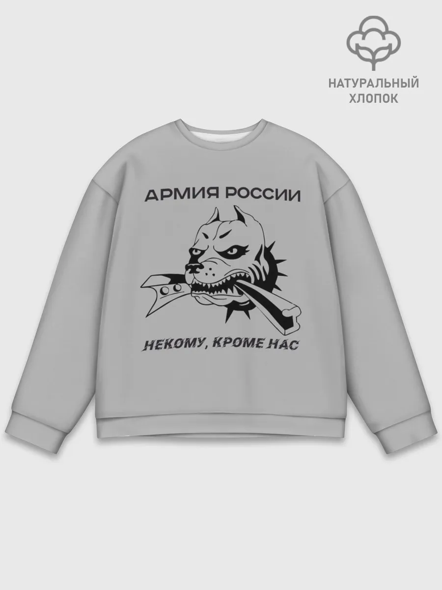 Мужской свитшот базовый / ЖДВ ВС РФ