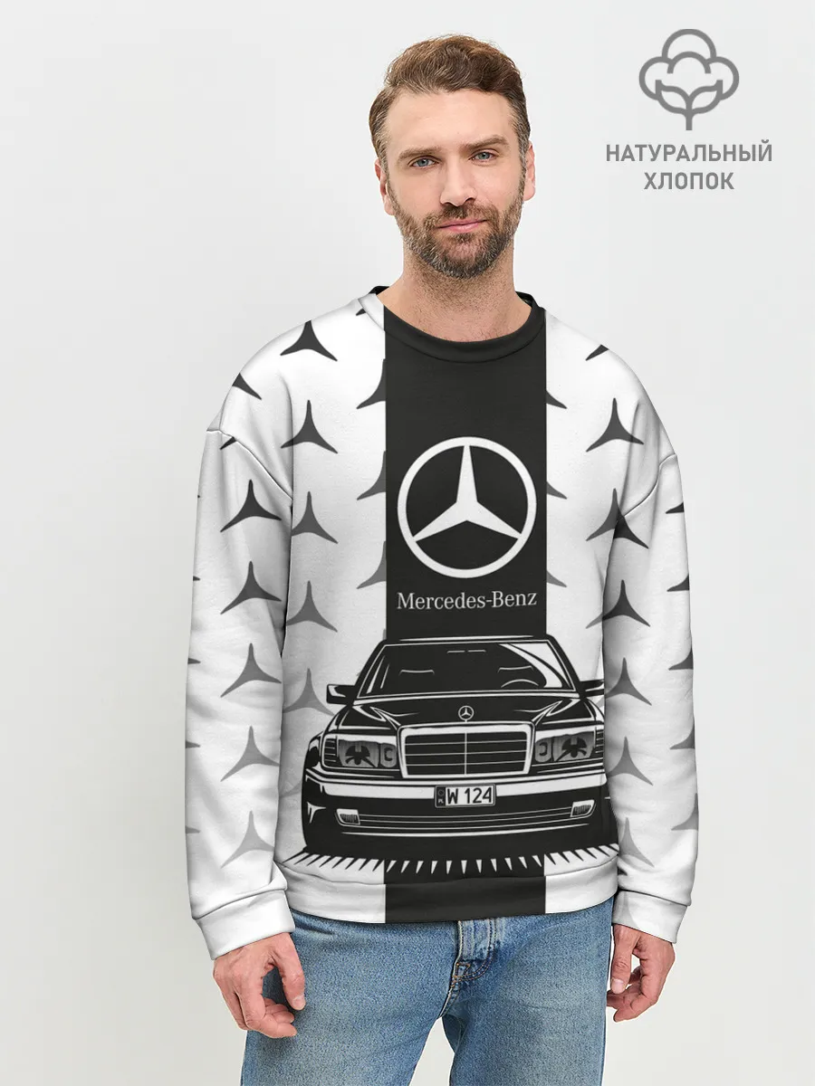 Мужской свитшот базовый / MERCEDES BENZ
