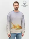 Мужской свитшот базовый / золотая рыбка