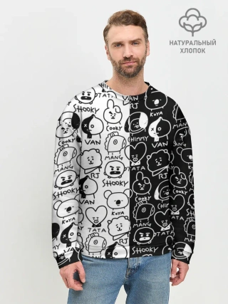 Мужской свитшот базовый / BTS | BT21