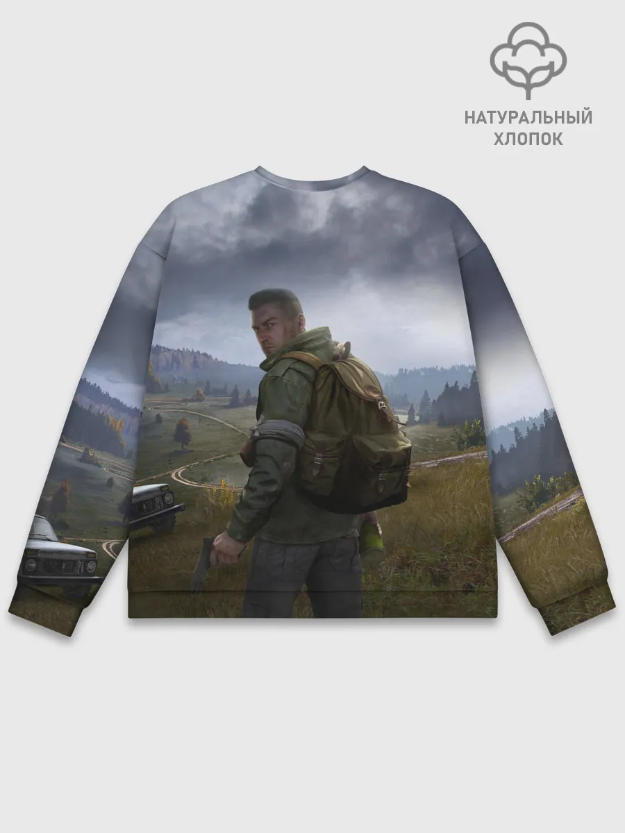 Мужской свитшот базовый / DAYZ POSTER | ДЕЙЗИ ПОСТЕР