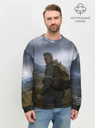 Мужской свитшот базовый / DAYZ POSTER | ДЕЙЗИ ПОСТЕР