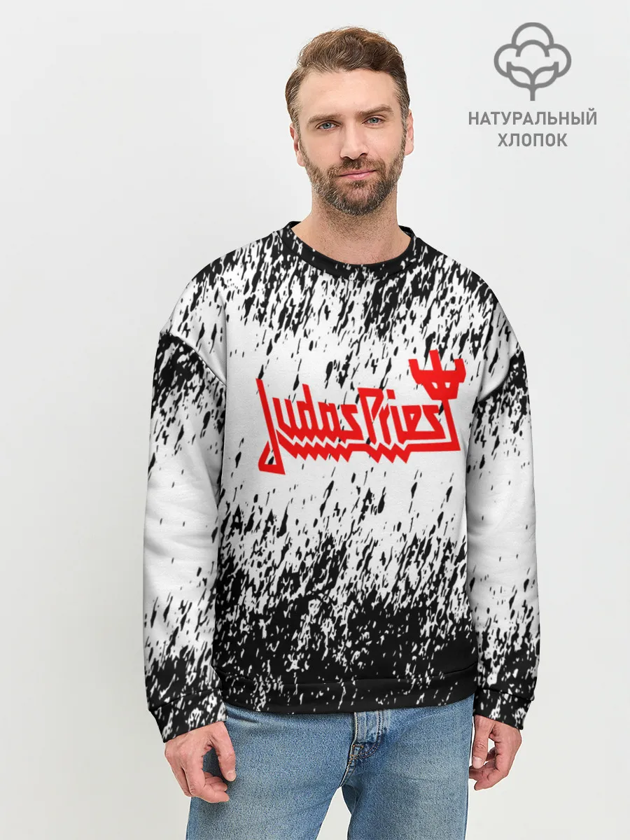 Мужской свитшот базовый / Judas Priest: