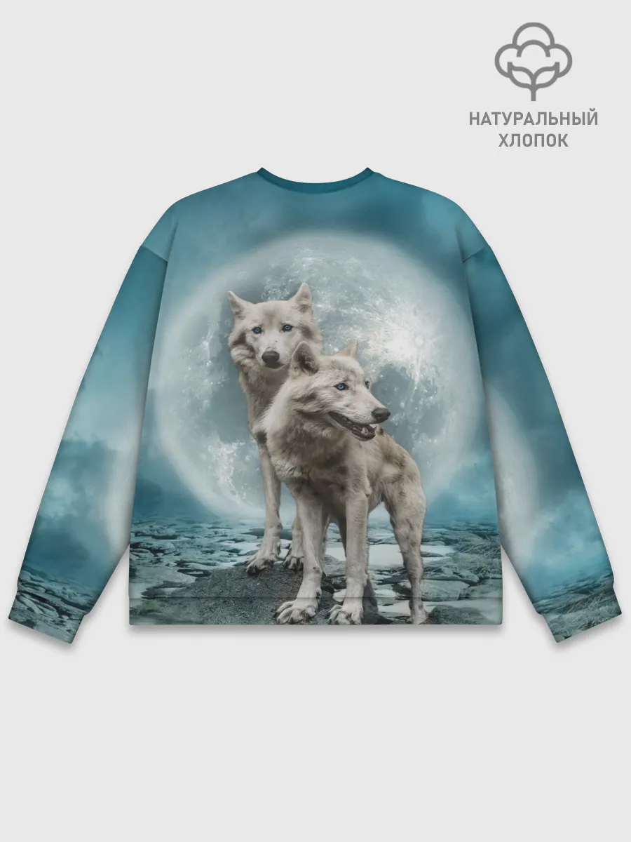 Мужской свитшот базовый / Волки, пара