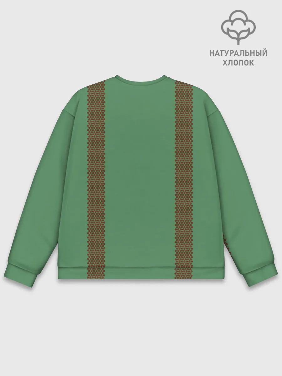 Мужской свитшот базовый / Спички green