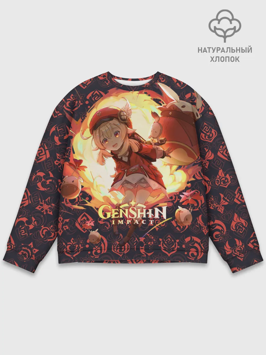 Мужской свитшот базовый / Genshin Impact