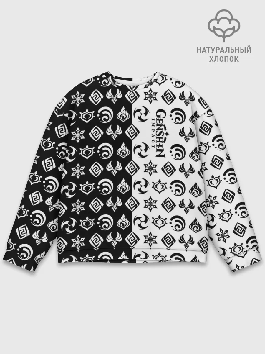 Мужской свитшот базовый / Genshin Impact