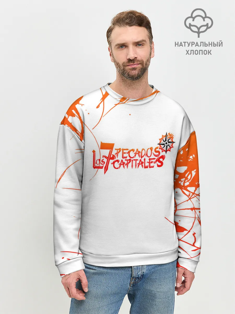 Мужской свитшот базовый / Nanatsu no Taizai logo