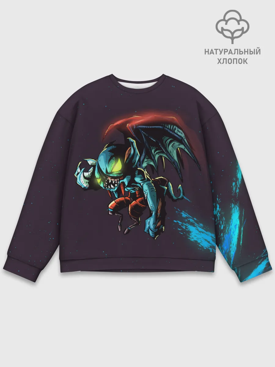 Мужской свитшот базовый / Найт сталкер | Dota 2