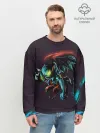 Мужской свитшот базовый / Найт сталкер | Dota 2