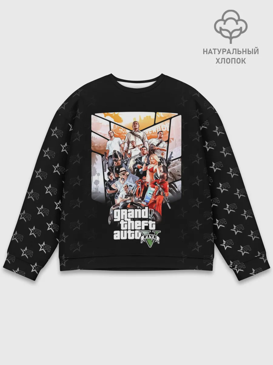 Мужской свитшот базовый / Grand Theft Auto five