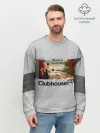 Мужской свитшот базовый / Clubhouse Welcome | Клабхаус