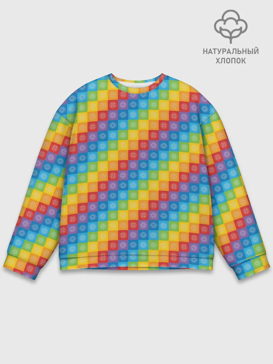 Мужской свитшот базовый / Чакры