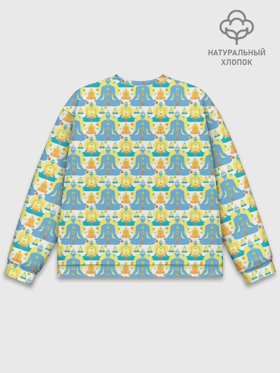 Мужской свитшот базовый / Медитация