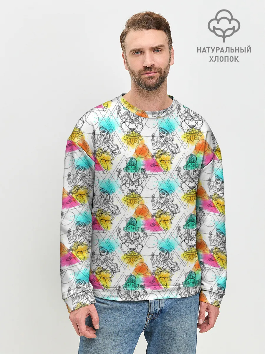 Мужской свитшот базовый / Йога