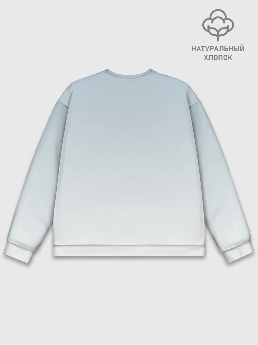 Мужской свитшот базовый / кораблик лето