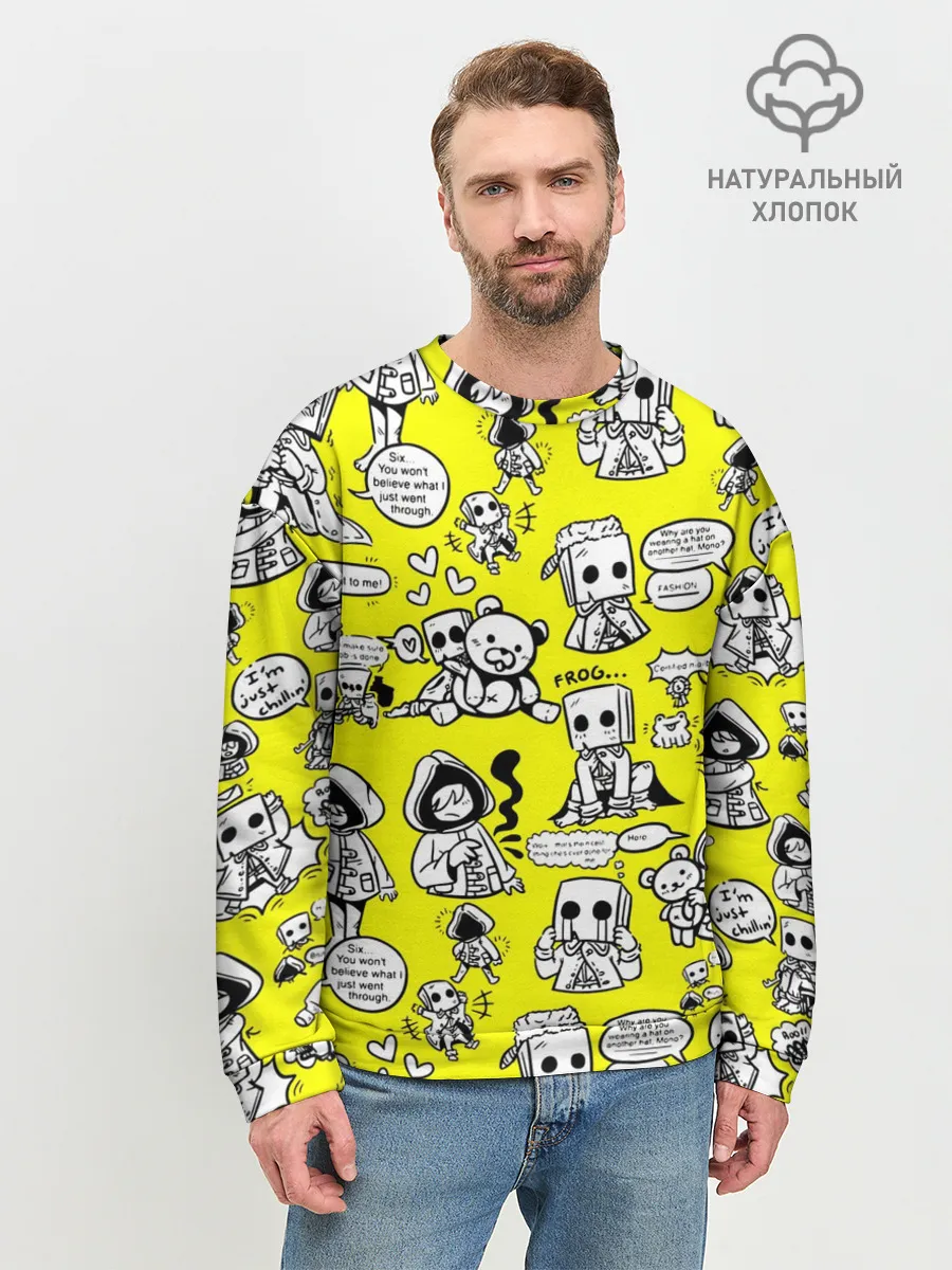 Мужской свитшот базовый / LITTLE NIGHTMARES