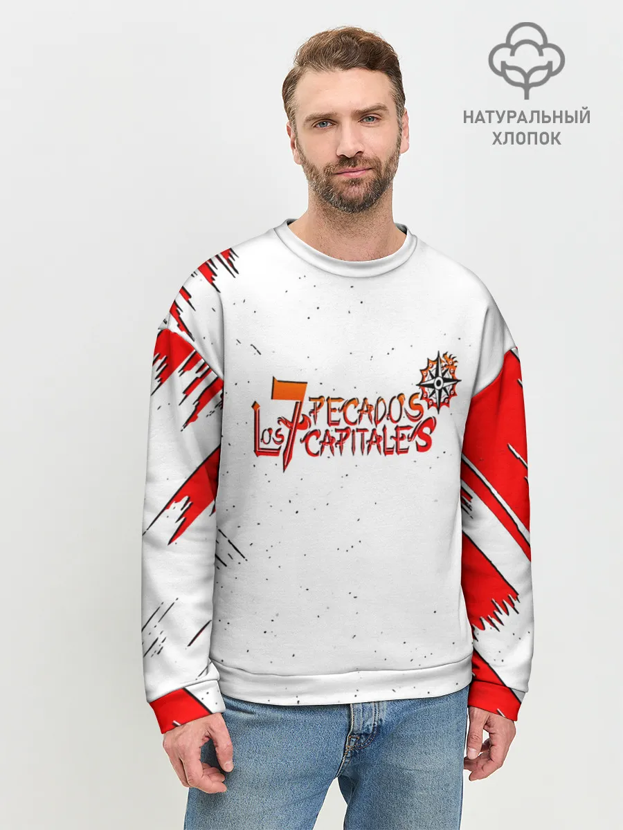 Мужской свитшот базовый / Nanatsu no Taizai lines