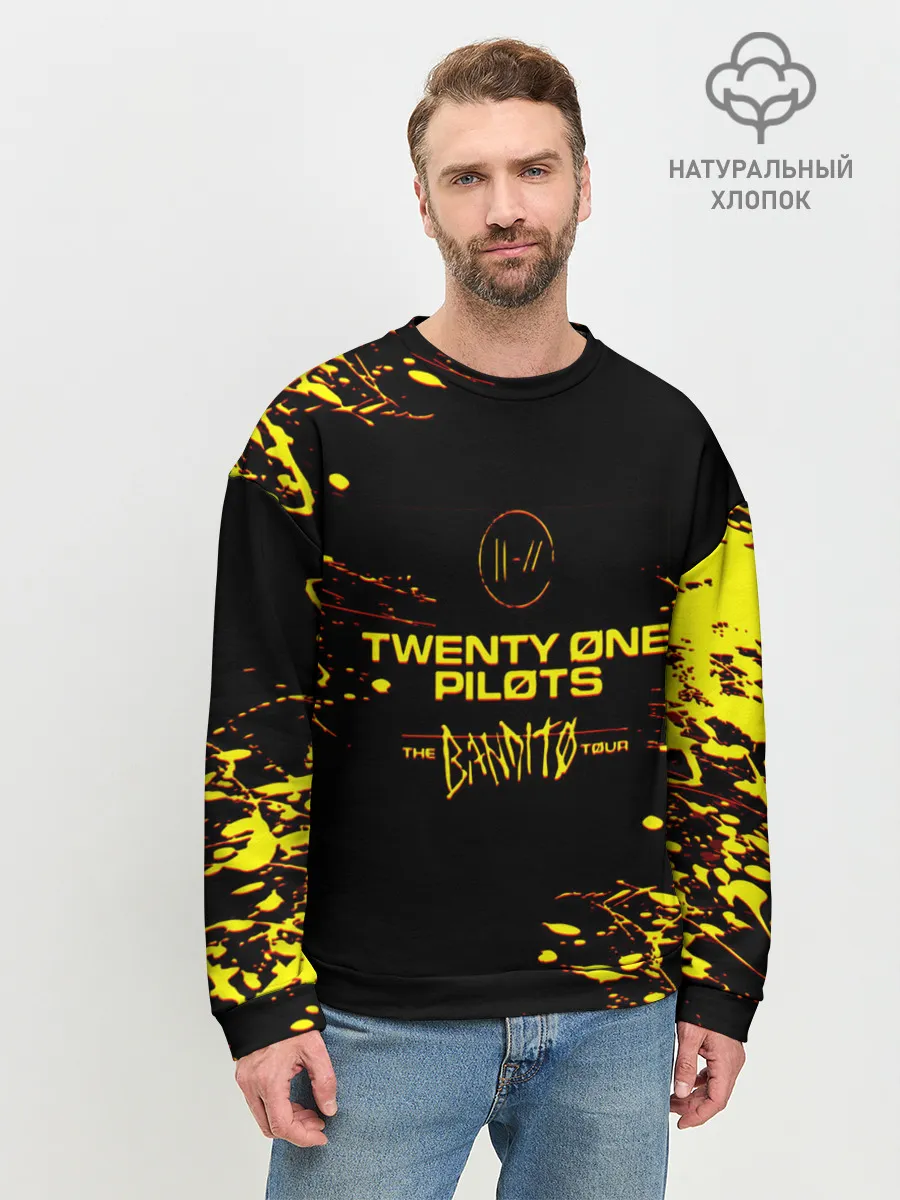 Мужской свитшот базовый / TWENTY ONE PILOTS TOP.