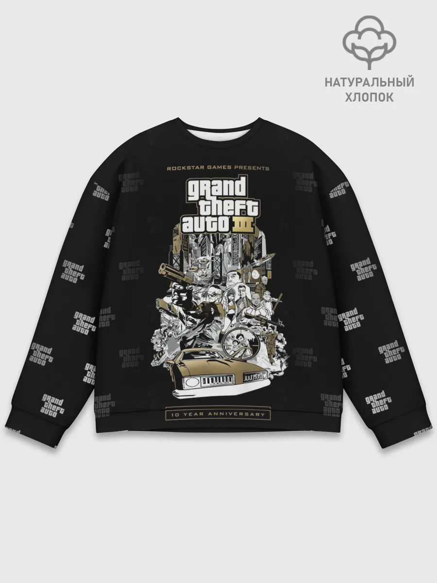 Мужской свитшот базовый / Grand Theft Auto III
