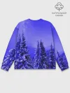 Мужской свитшот базовый / Зимний лес
