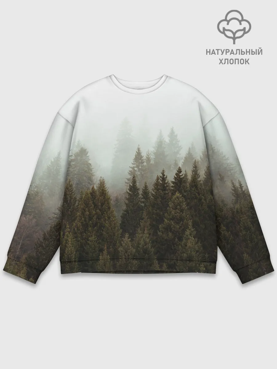 Мужской свитшот базовый / Деревья
