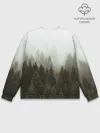 Мужской свитшот базовый / Деревья
