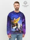 Мужской свитшот базовый / Ratchet & Clank game