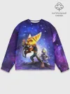 Мужской свитшот базовый / Ratchet & Clank game