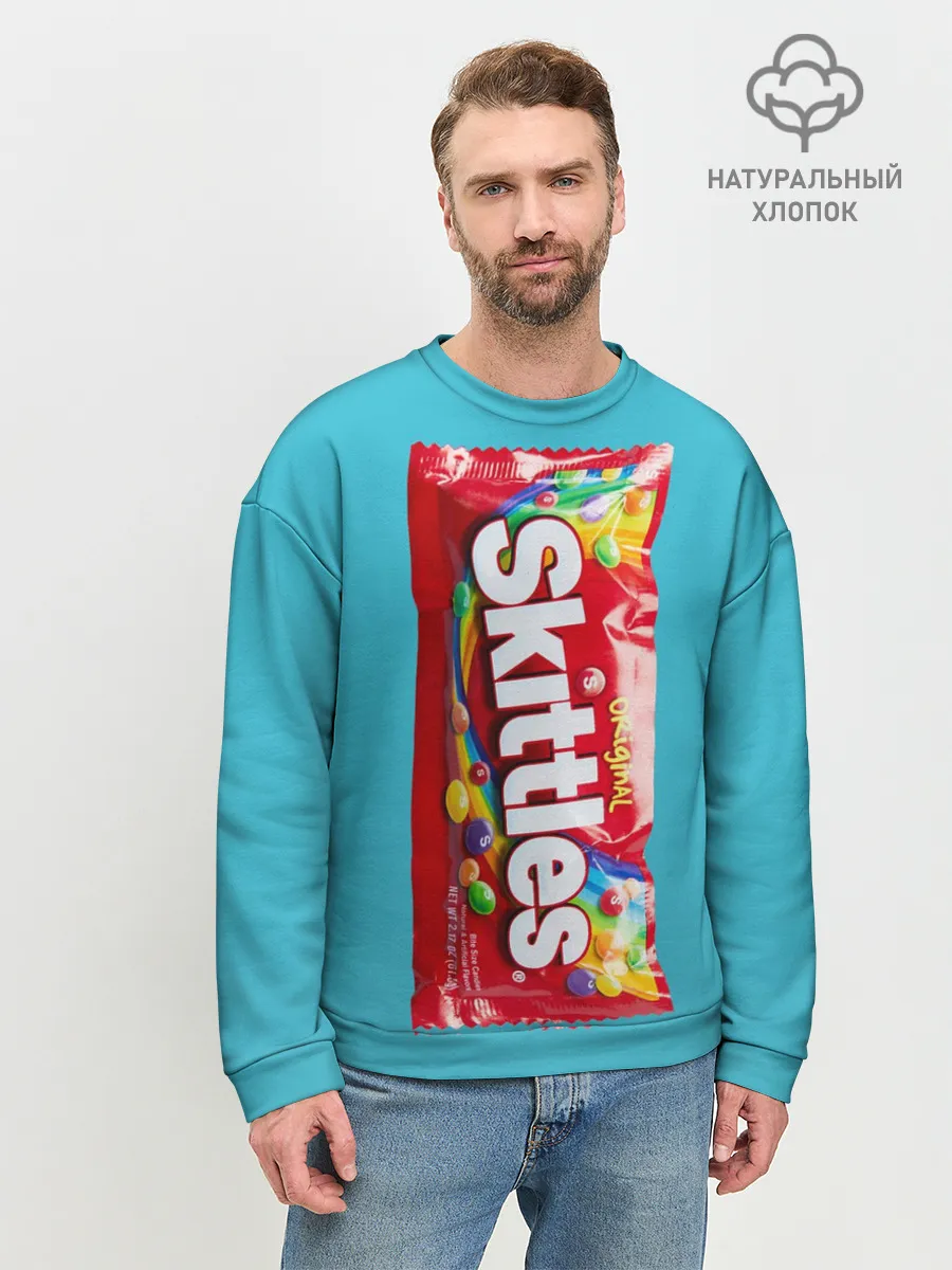 Мужской свитшот базовый / Skittles original