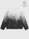 Мужской свитшот базовый / Туманный лес